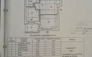 Apartament SD etaj intermediar 57 mp Tatarasi 115000 euro - Poză 10