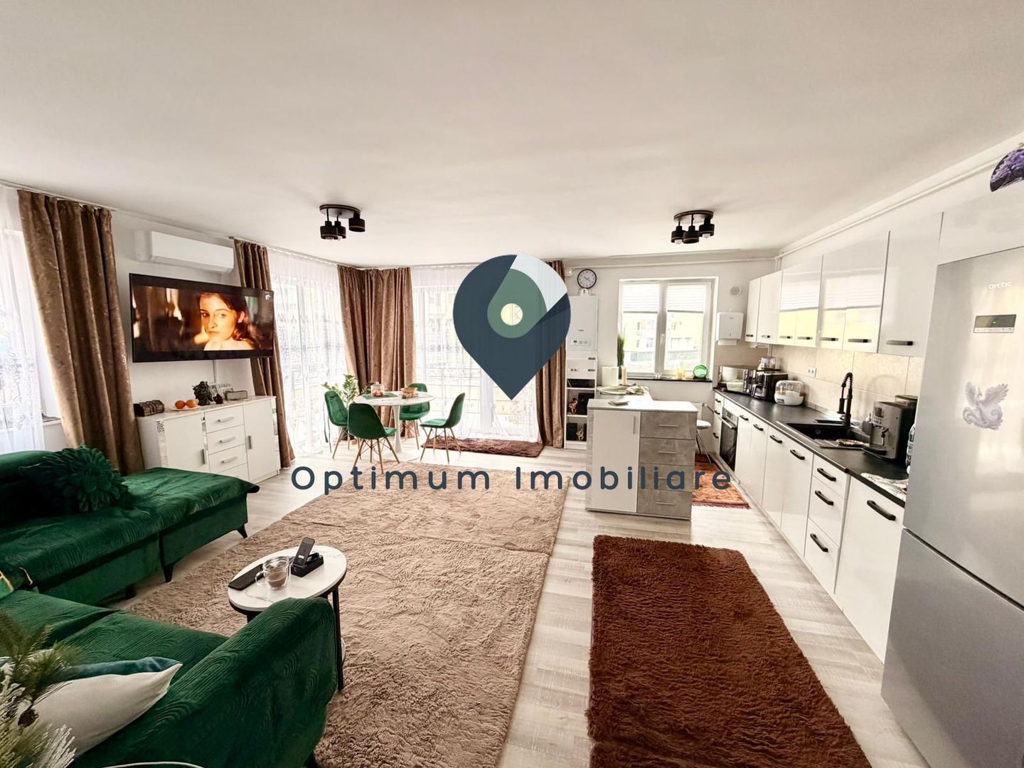 Apartament 2 camere, 60 mp, 1/4, in Floresti, zona Atelierul de Pizza! - Poză 2