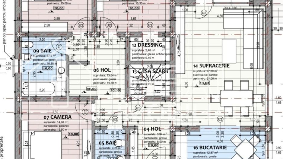 Casa pe un singur Nivel cu 450 mp de teren, in Selimbar - Schiță 15