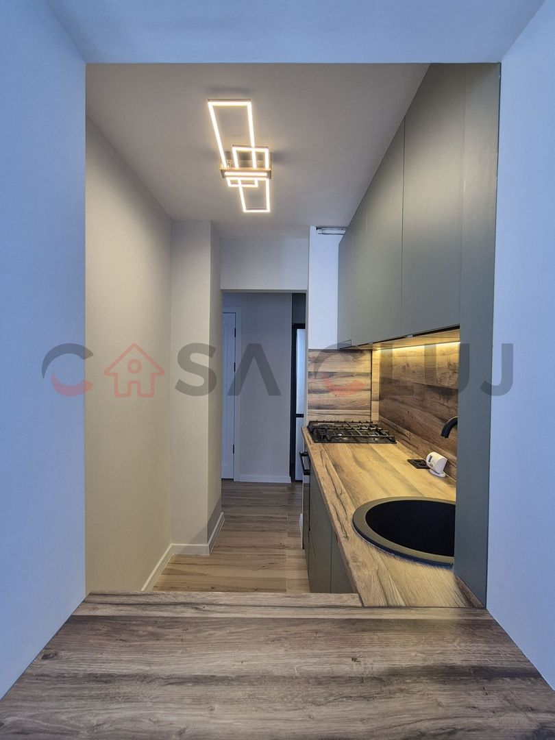 2 camere decomandate, nou la cheie, etaj intermediar - Poză 6