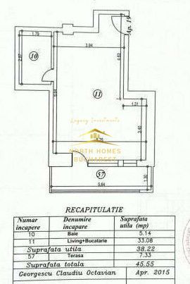 De vanzare garsoniera spatioasa 45 mp in zona Baneasa - P-ta Presei - Poză 14