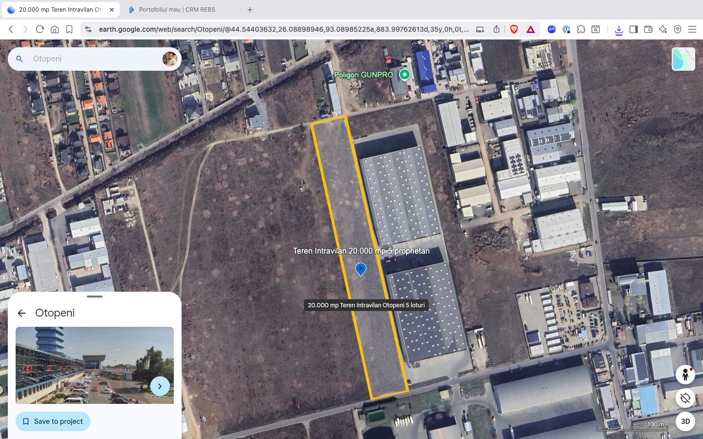 Teren intravilan 20.000 mp str. Ardealului Otopeni - Poză 1