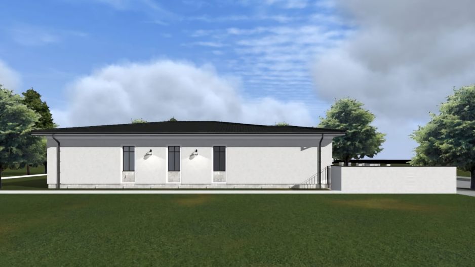 Locuinta individuala cu garaj- in stil mediteranean - Poză 7