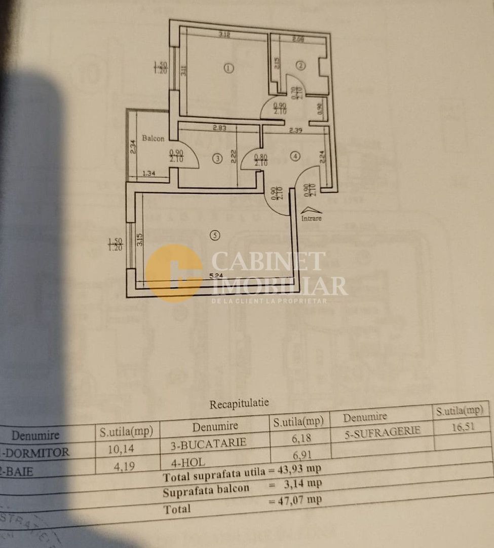 Rond 28/Alexandru - Bloc dupa 1980 - 2 Camere Decomandat - Poză 5