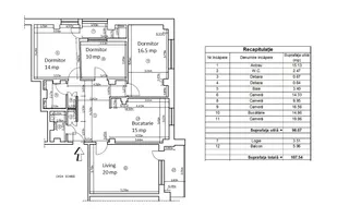 Apartament 4 camere - Grădini Mănăștur - finisaje premium - Poză 15