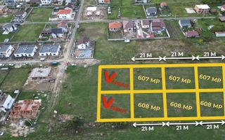 Parcele de teren cu suprafete de 600mp | Kaufland | Mosnita Noua - Poză 1