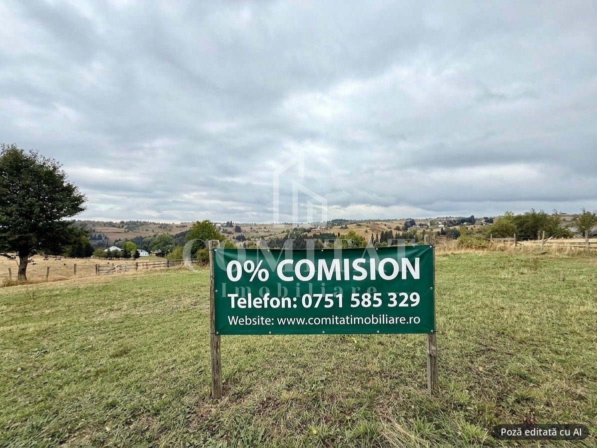 0% comision Oportunitate de investiție teren cu panoramă Mărișel - Poză 1