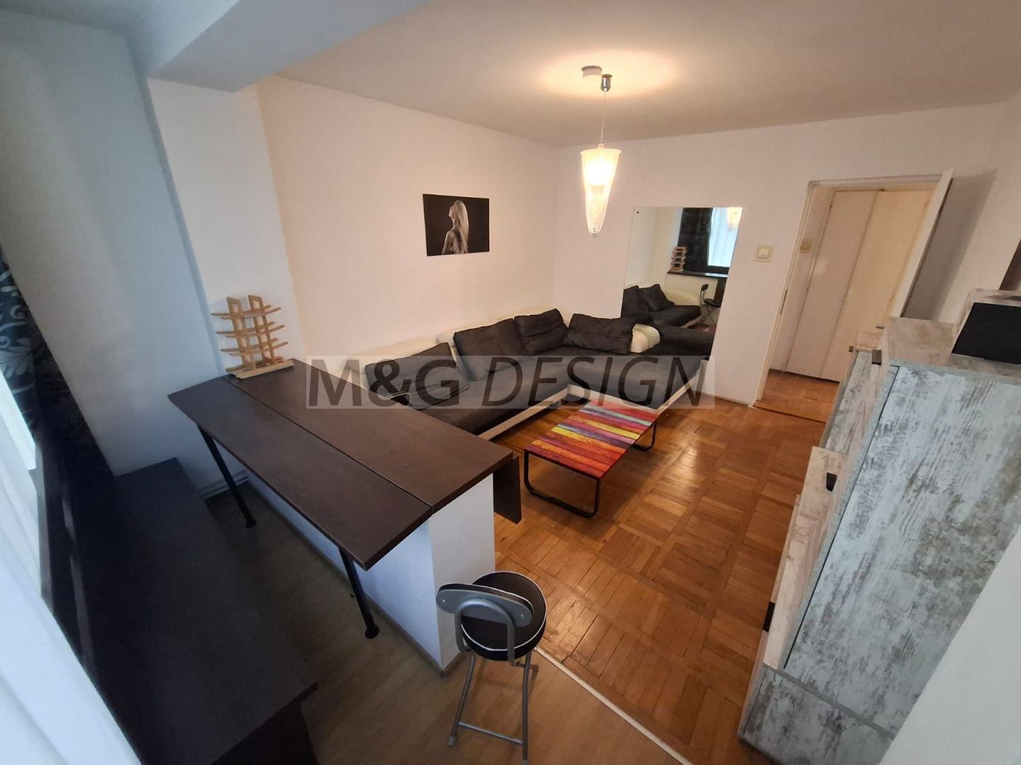 Semicentral, etaj 1, 2 camere decomandat, centrala, clima - Poză 19