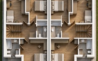 Oportunitate investițională duplex  Pipera – teren 500 mp cu proiect - Poză 6