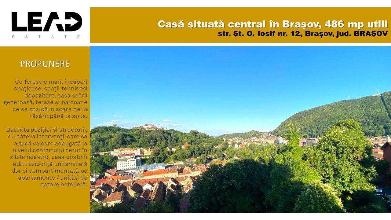Casa deosebita, 7 camere, Ultracentral in Brasov, 486 mp utili! - Poză 6