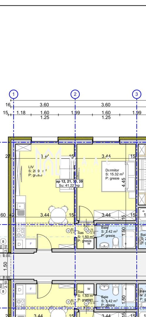 Apartament 2 camere | 42 MPU | Parter | Lift | Lazaret - Poză 5