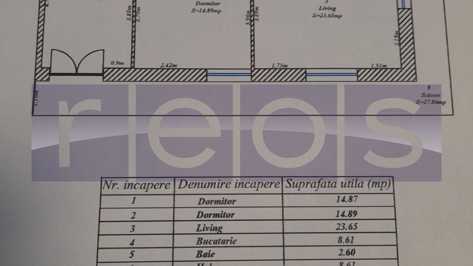 VANZARE APARTAMENT 3 CAMERE 106MP ASMITA GARDENS - Poză 11