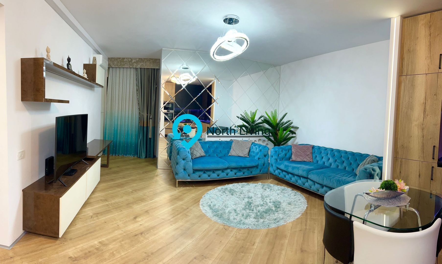 Apartament 3 camere de închiriat +parcare - Poză 1