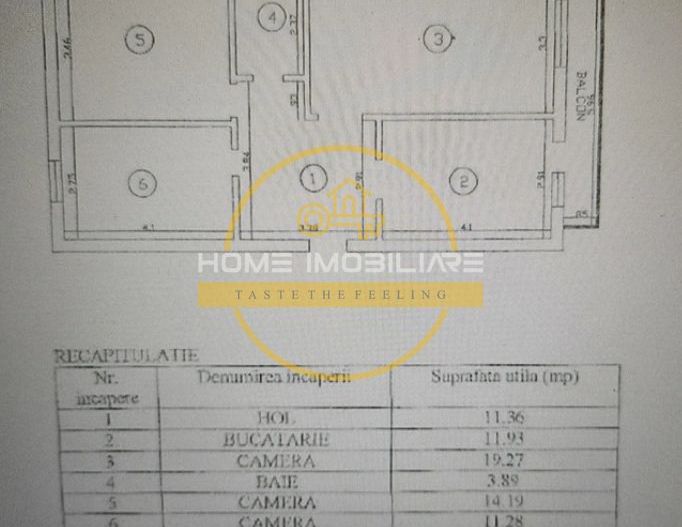 Etaj 3/Apartament 3Camere Decomandat/81mp/Boxa la Subsol/Zona Poitiers! - Poză 7