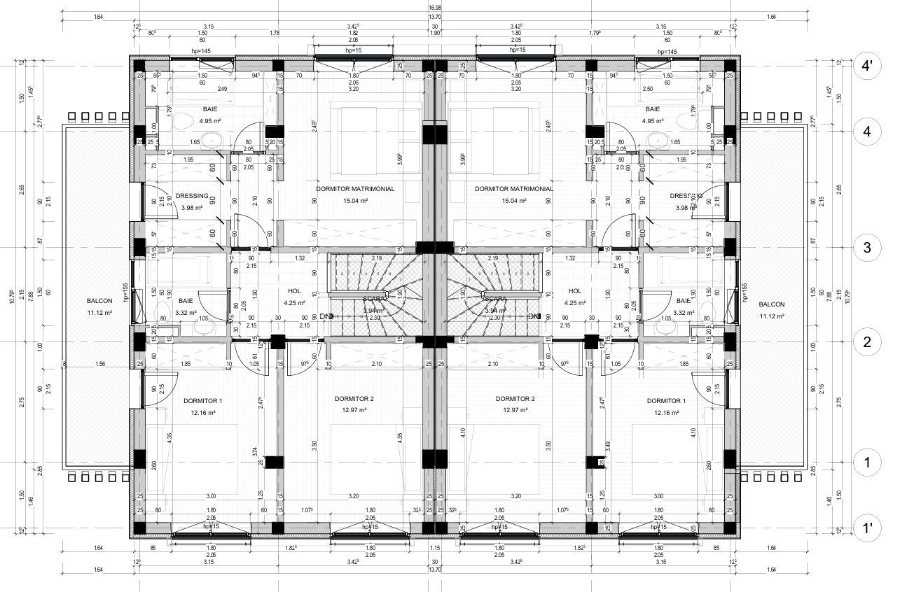 Duplex 5 camere cu 300 mp teren - parcare 4+, incalzire pardoseala - Poză 12