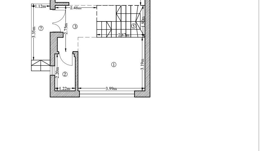 Casa duplex 4 camere P+1+M | 120 mp utili | curte 170mp - Schiță 17