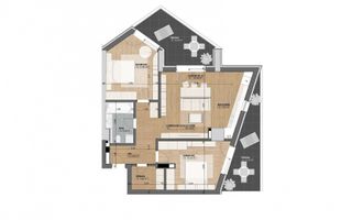 Apartament modern, de inchiriat, cu 3 camere,  Prima inchiriere - Poză 8