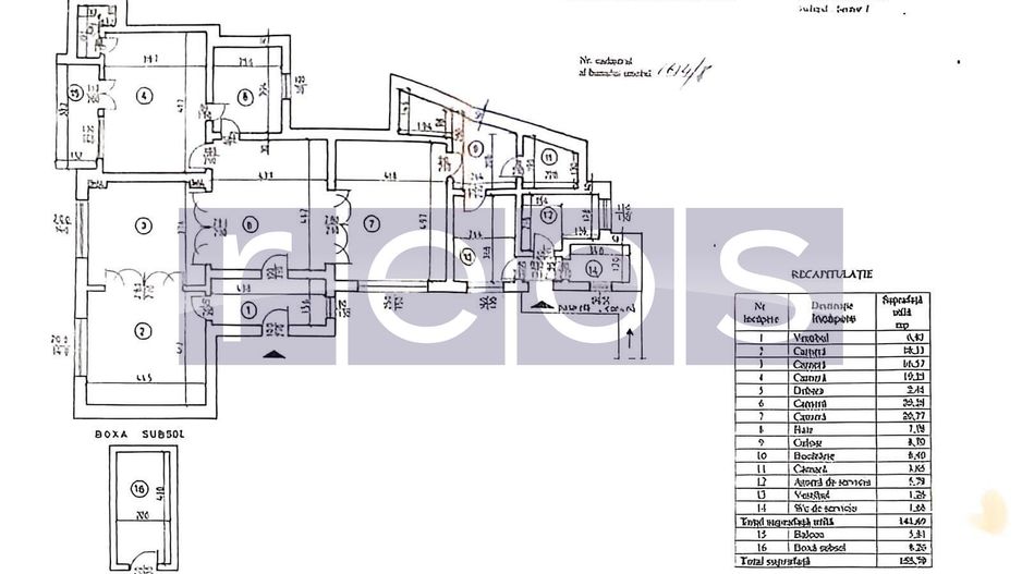 VANZARE 5 CAMERE | 155MP | PIATA AMZEI | NEMOBILAT | RENOVAT RECENT | - Poză 21