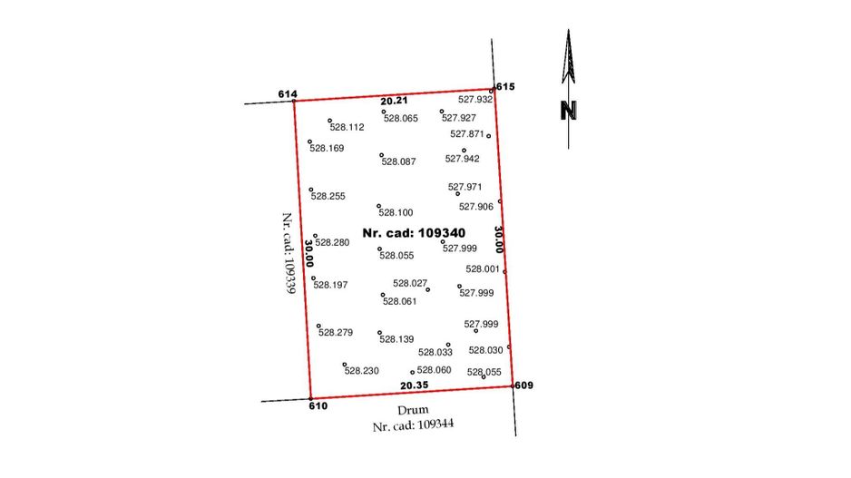 Teren Strada Sportului, Prejmer - 608 mp, Toate Utilitățile - Poză 2