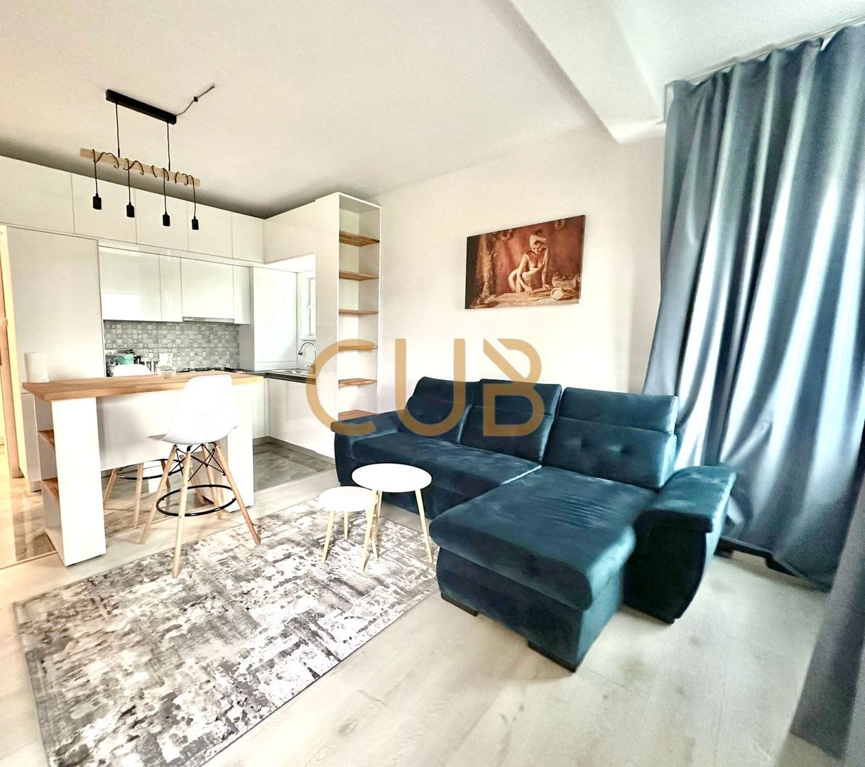 2cam complet mobilat+utilat | bloc nou,centrala, parcare | Giroc - IQ - Poză 2