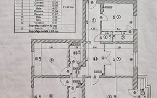VANZARE 4 CAMERE | BLOC ANVELOPAT | ZONA NERVA TRAIAN - Poză 8