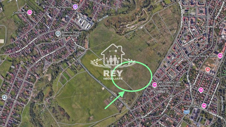 Teren intravilan 2000 mp zona Câmpșor - Poză 2