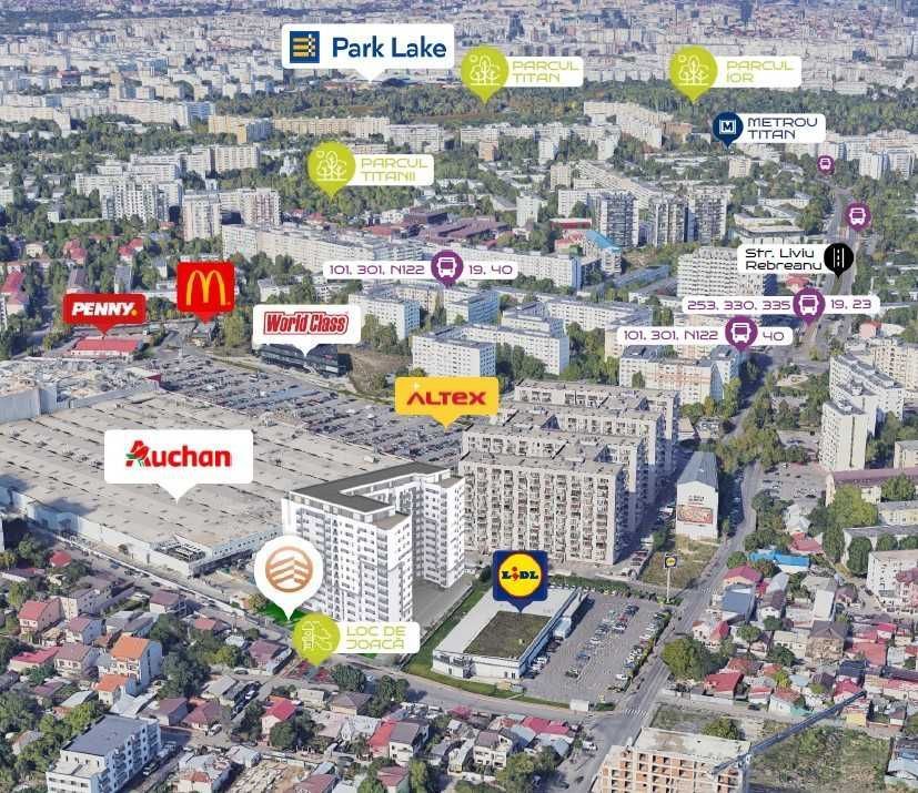 Vânzare 🏢 Apartament 2 camere – TITAN SUN | Liviu Rebreanu - Poză 3