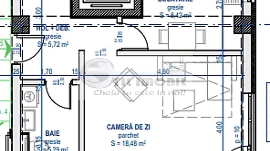 ULTRACENTRAL Ap. 1 camera, D., 37.91mp cu predare iulie 2025 - Poză 3