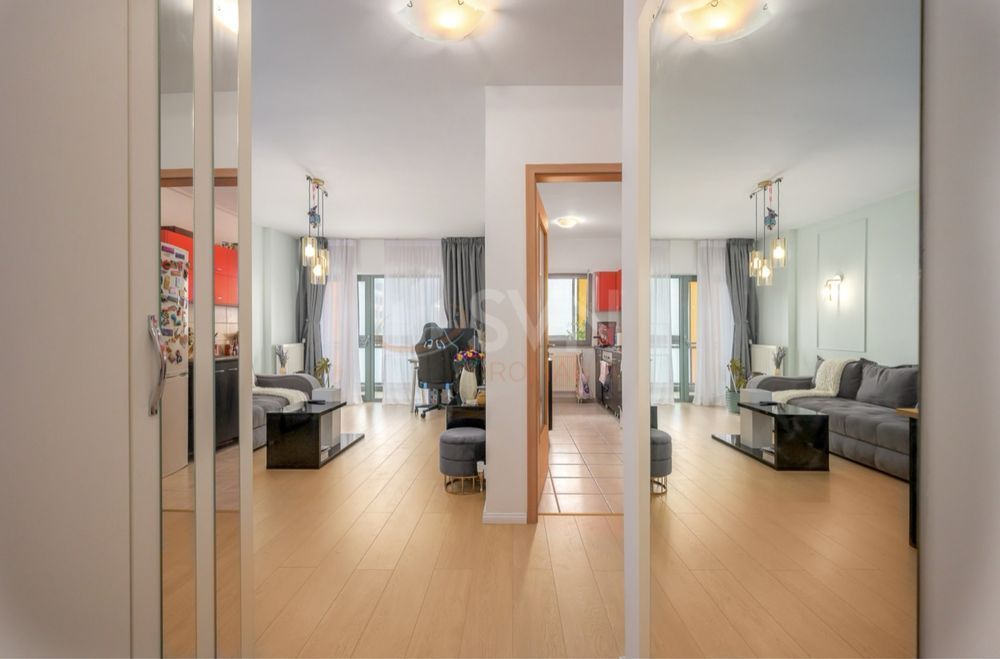 Apartament 2 camere, terasă 13mp, parcare subterană, Doamna Ghica Plaza - Poză 3