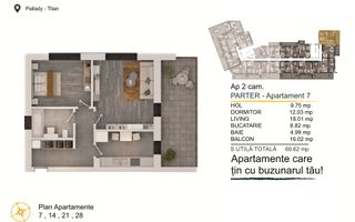 Decomandat bucatarie inchisa parcare bonus Pallady Premium Boutique - Poză 10