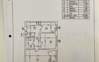 2 camere 58 MP |2 bai - Boiler| Ozana/Titan/1 Decembrie 1918| Sector3 - Poză 9
