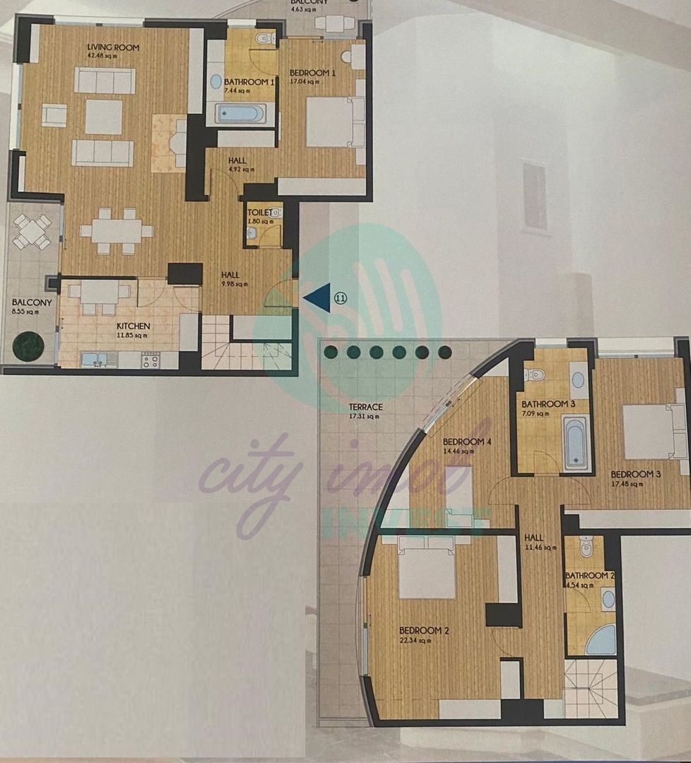 Duplex 5 camere | Primaverii - Poză 3