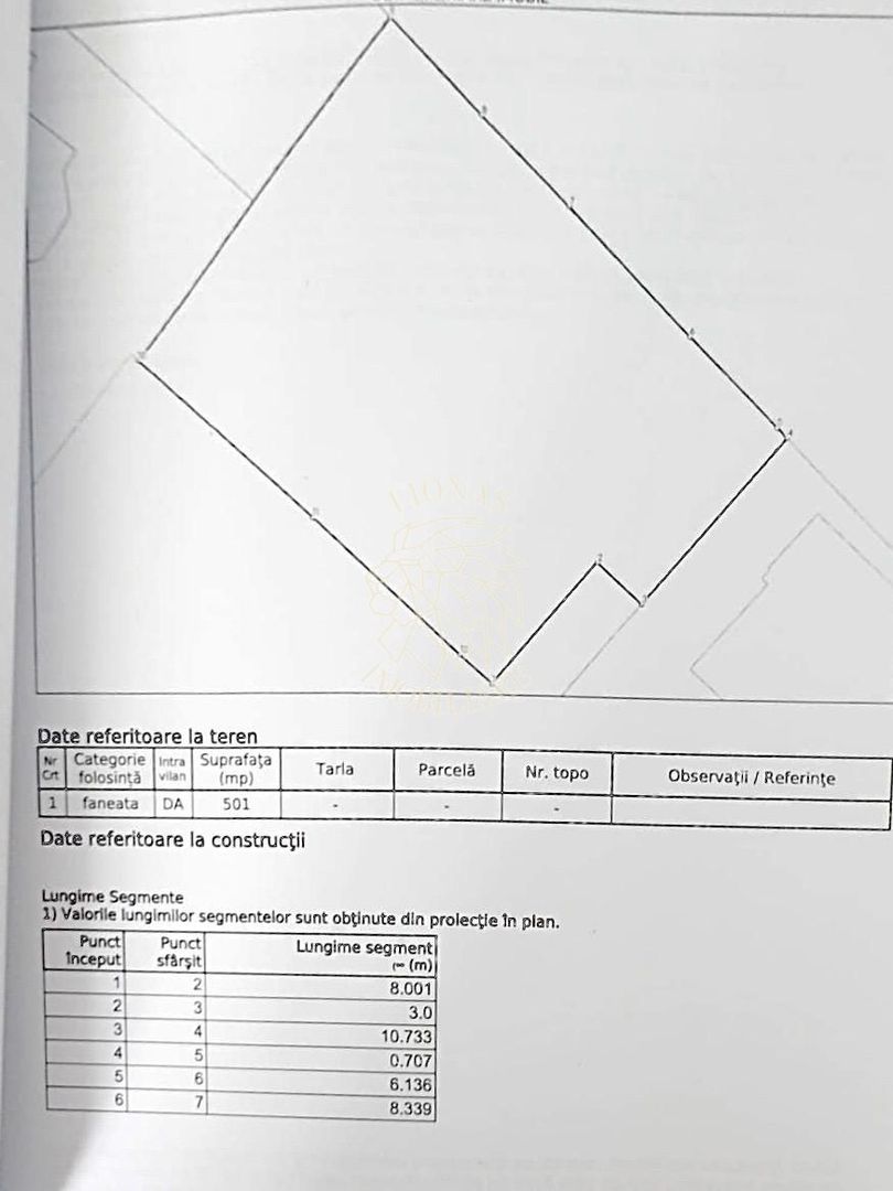 Teren intravilan 535 mp cu utilitati-regim inaltime P+2E-Dr. Cetatii - Poză 4