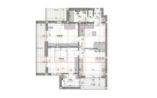 Apartament 3 camere cu 2 bai si 2 terase  - etaj 1, finisat la cheie - Poză 5