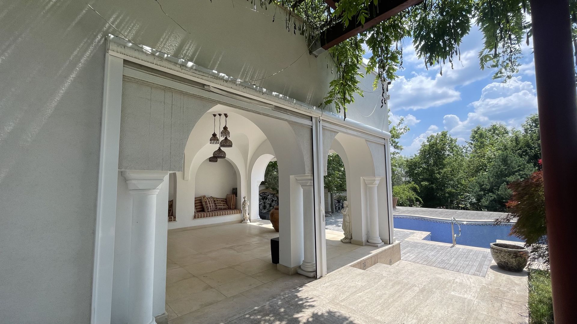 Domeniu vila Balotesti 4000 mp teren 60 m deschidere lac - Poză 7