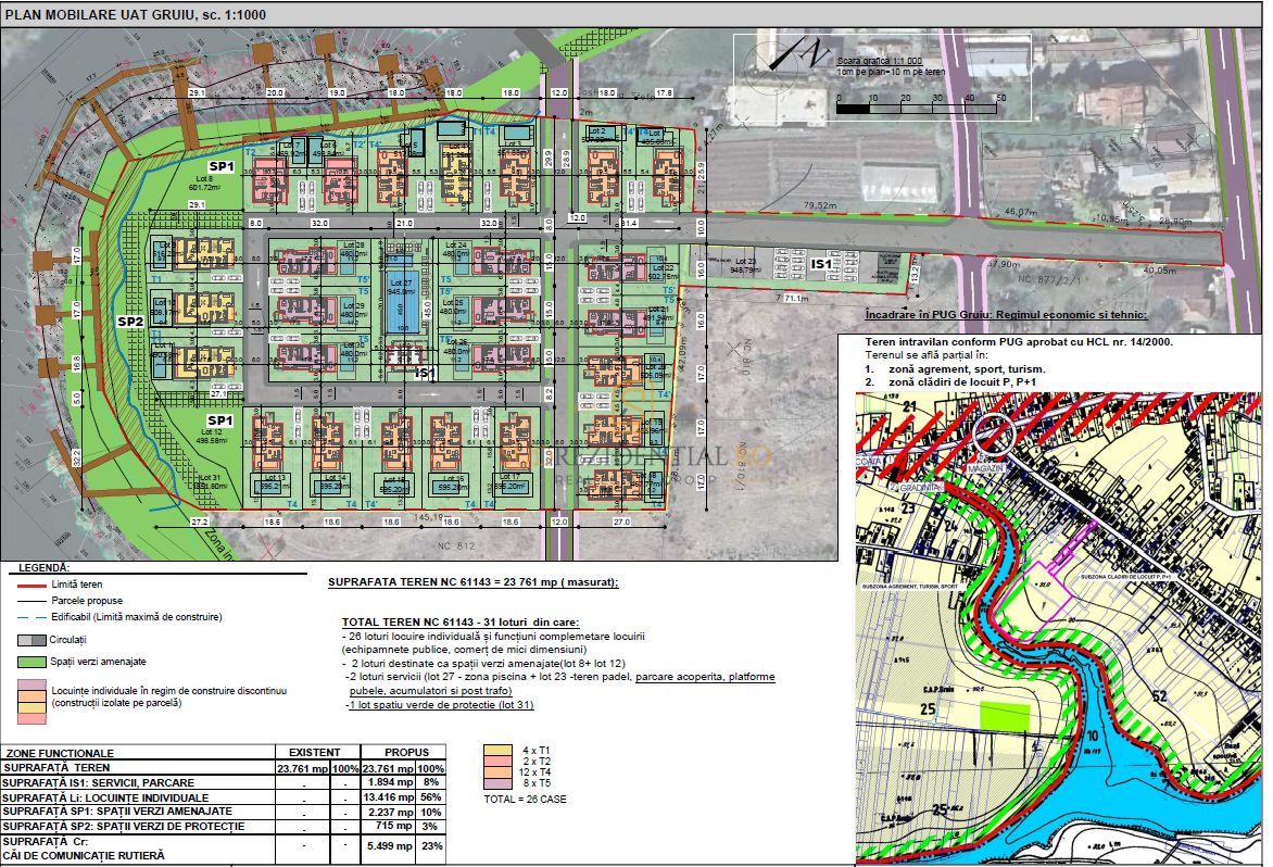 Silistea Snagovului, Teren 23.761 mp, deschidere 226 ml catre lac - Poză 34