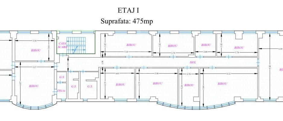 Spațiu birouri de inchiriat-Zona centrala - Poză 8
