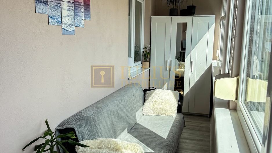Giroc, 2 camere + birou, terasă 10 m și parcare, etaj 3, 55 mp - Poză 7