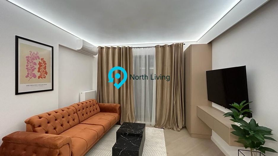 3 camere Cortina North | Parcare + terasa - Poză 2