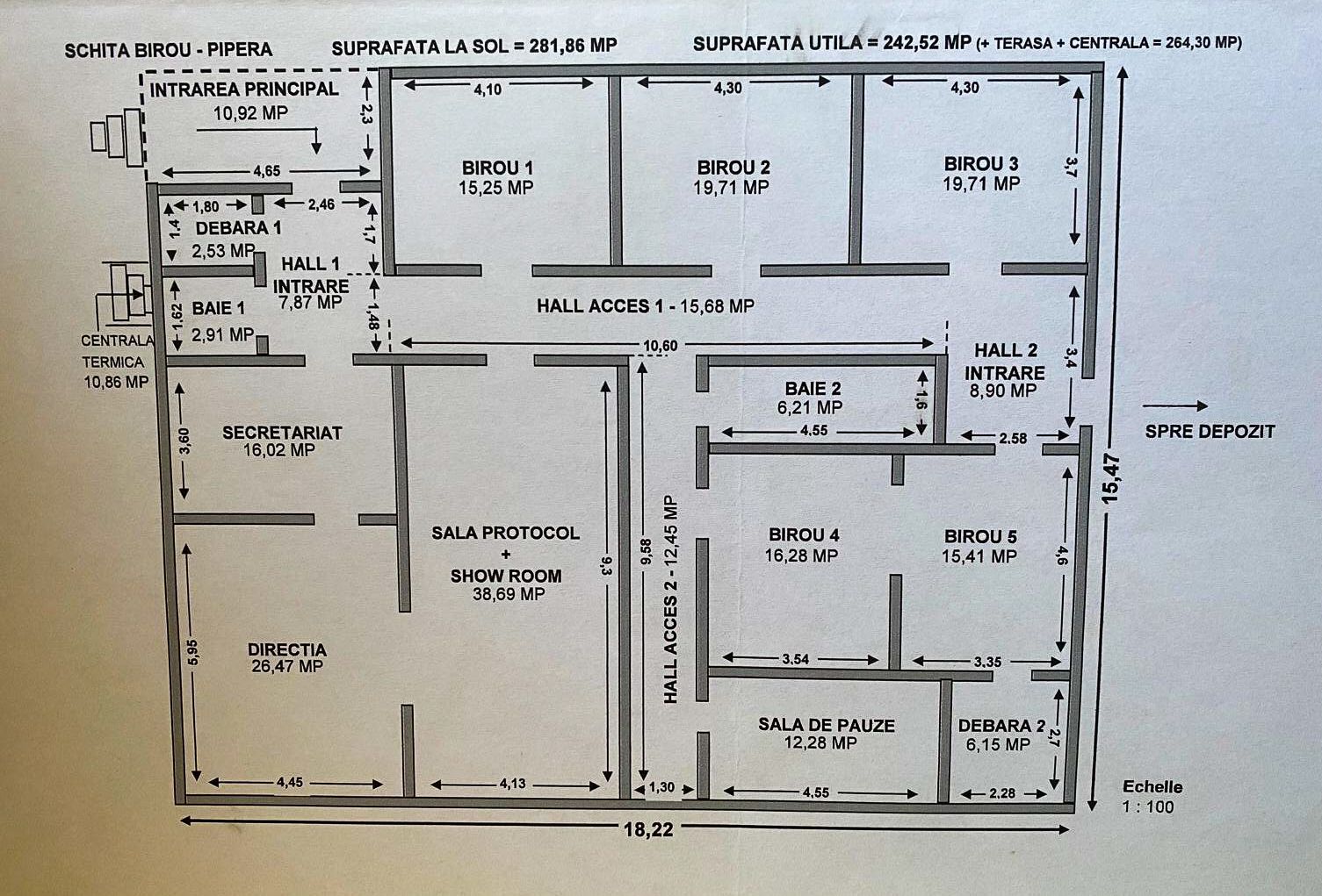 Proprietate Comercială de închiriat  în Pipera - Poză 3
