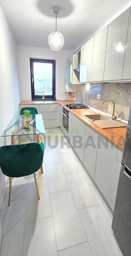 Apartament de LUX! 2 camere decomandat, 60 mp, et 1, COMAT TOWERS, mobilat PREMIUM - Poză 4