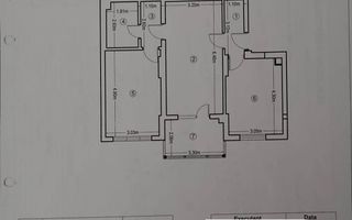 3 Camere | Valea Oltului | Bloc 2014 | Loc de parcare disponibil - Schiță 7