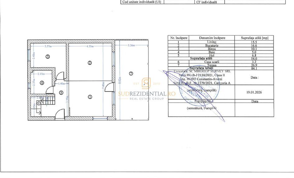 Casă Modernă individuala, 5 camere, P+1E+Pod - Comuna Berceni - Poză 20