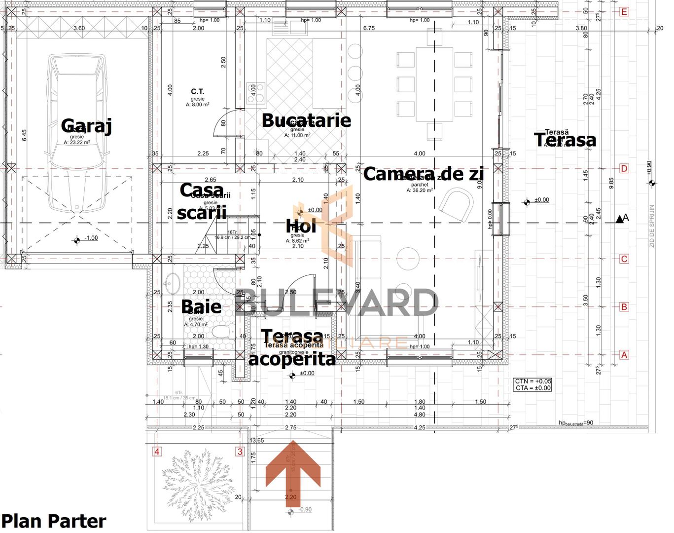 Casa individuala cu garaj in Chinteni! - Poză 4