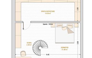 Duplex exclusivst | Ready to move in | Mobilat | Utilat - Schiță 15