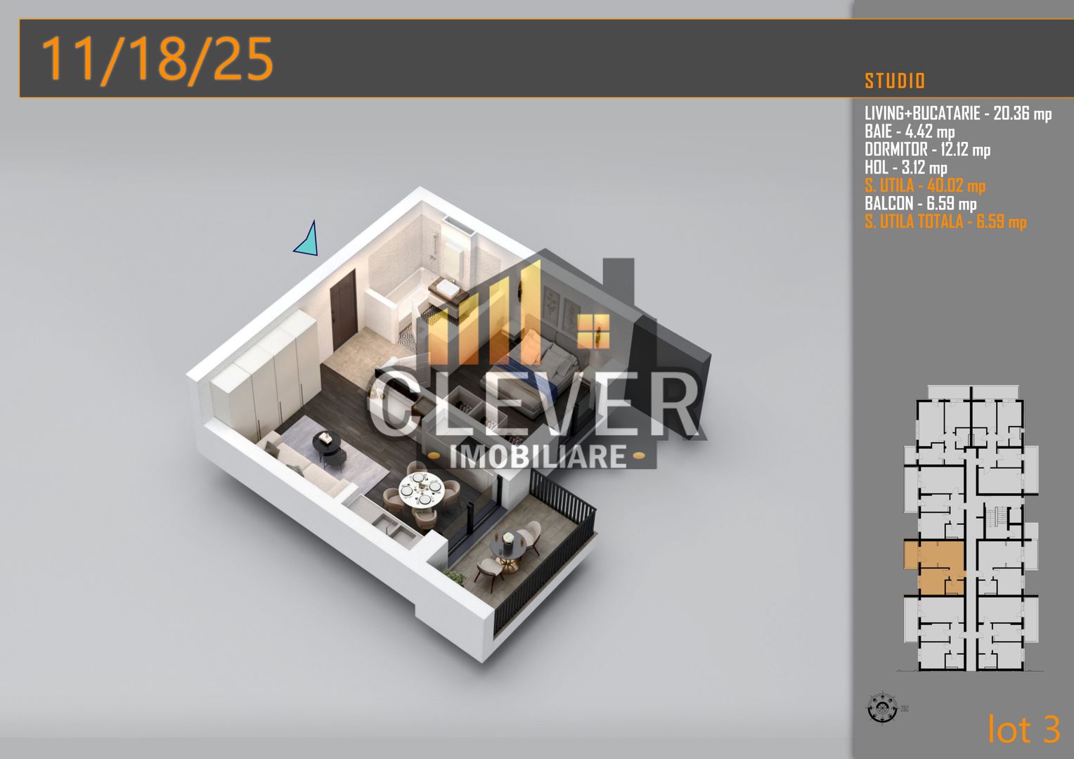 Apartament 2 Camere Pallady - 12 min Metrou Nicolae Teclu | Comision 0% - Poză 3