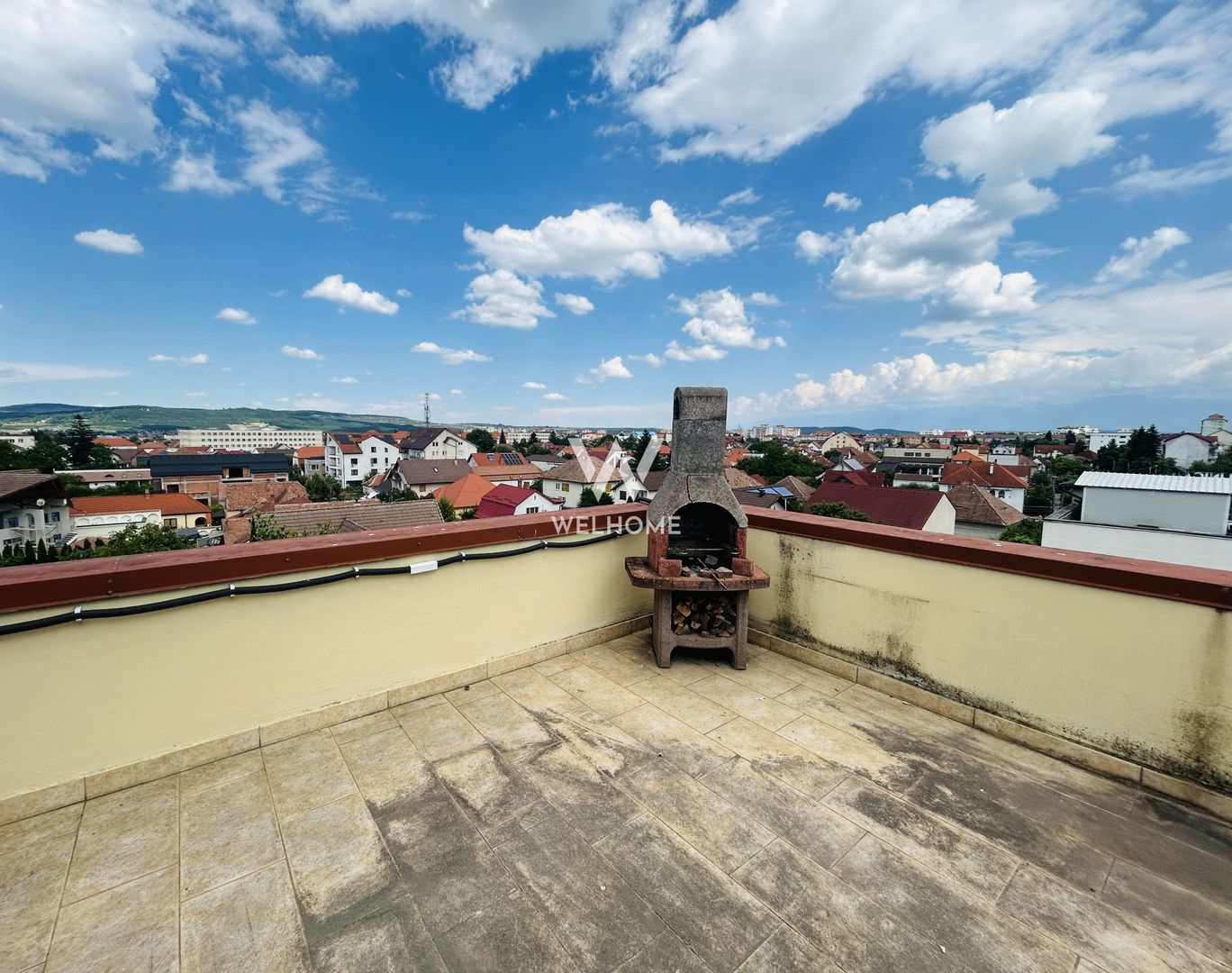 Penthouse de inchiriat, zona buna, terasa mare, mobilat si utilat - Poză 7