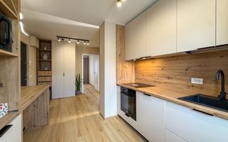 3 camere mobilat modern, la cheie, etaj intermediar - Poză 7
