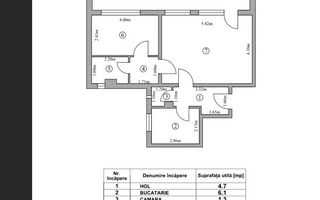 Apartament 2camere- 3-Calea Dorobanti- Balcon 20mp - Poză 6
