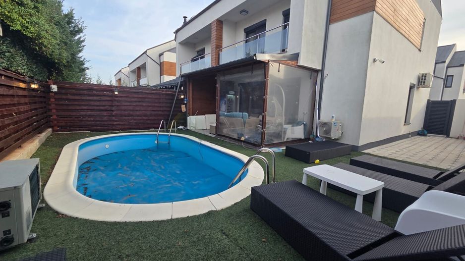 Vilă  cu mansardă, piscină și design modern – Tunari - Poză 36